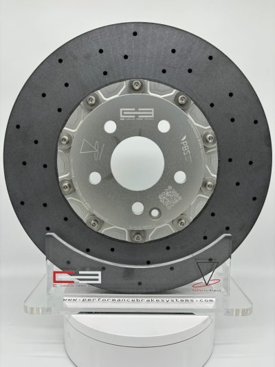 2-piece floating rotor front view Performance Brake Systems