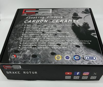 Floating 2-piece Carbon Ceramic Rotor Performance Brake Systems